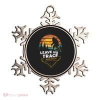 Leave No Trace America National Parks Funny Bigfoot Ornament thumb 0