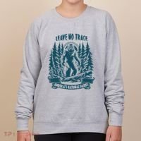 Leave No Trace America National Parks Big Foot Women's Sweatshirt thumb 0