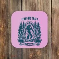 Leave No Trace America National Parks Big Foot Coaster thumb 0