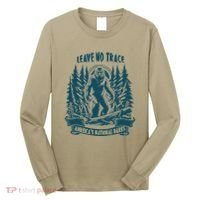 Leave No Trace America National Parks Big Foot Long Sleeve Shirt thumb 0