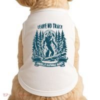 Leave No Trace America National Parks Big Foot Doggie Tank thumb 0