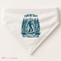 Leave No Trace America National Parks Big Foot USA-Made Doggie Bandana thumb 0