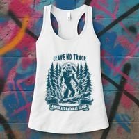 Leave No Trace America National Parks Big Foot Women's Tank Top thumb 3
