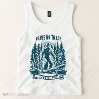Leave No Trace America National Parks Big Foot Tank Top thumb 2
