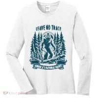 Leave No Trace America National Parks Big Foot Women's Long Sleeve Shirt thumb 0