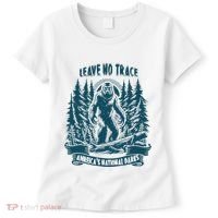 Leave No Trace America National Parks Big Foot Women's T-Shirt thumb 0