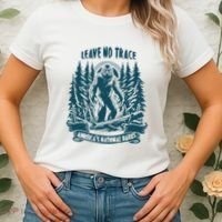 Leave No Trace America National Parks Big Foot Women's T-Shirt thumb 2