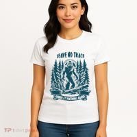 Leave No Trace America National Parks Big Foot Women's T-Shirt thumb 4