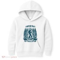 Leave No Trace America National Parks Big Foot Kids Hoodie thumb 0