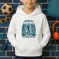 Leave No Trace America National Parks Big Foot Kids Hoodie thumb 2