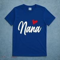 Love Nana With Heart Grandma Grandparents Day Gift T-Shirt thumb 5