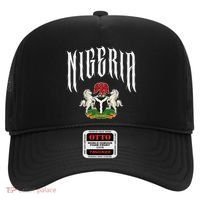 Love Nigeria With Nigerian Flag Inside A Circle Hat thumb 0