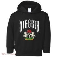 Love Nigeria With Nigerian Flag Inside A Circle Toddler Hoodie thumb 0