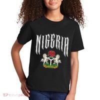 Love Nigeria With Nigerian Flag Inside A Circle Kids T-Shirt thumb 2