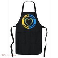 Love Not War For Ukrainian Supporters 5 Apron thumb 0