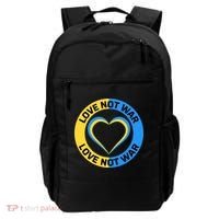 Love Not War For Ukrainian Supporters 5 Backpack thumb 0