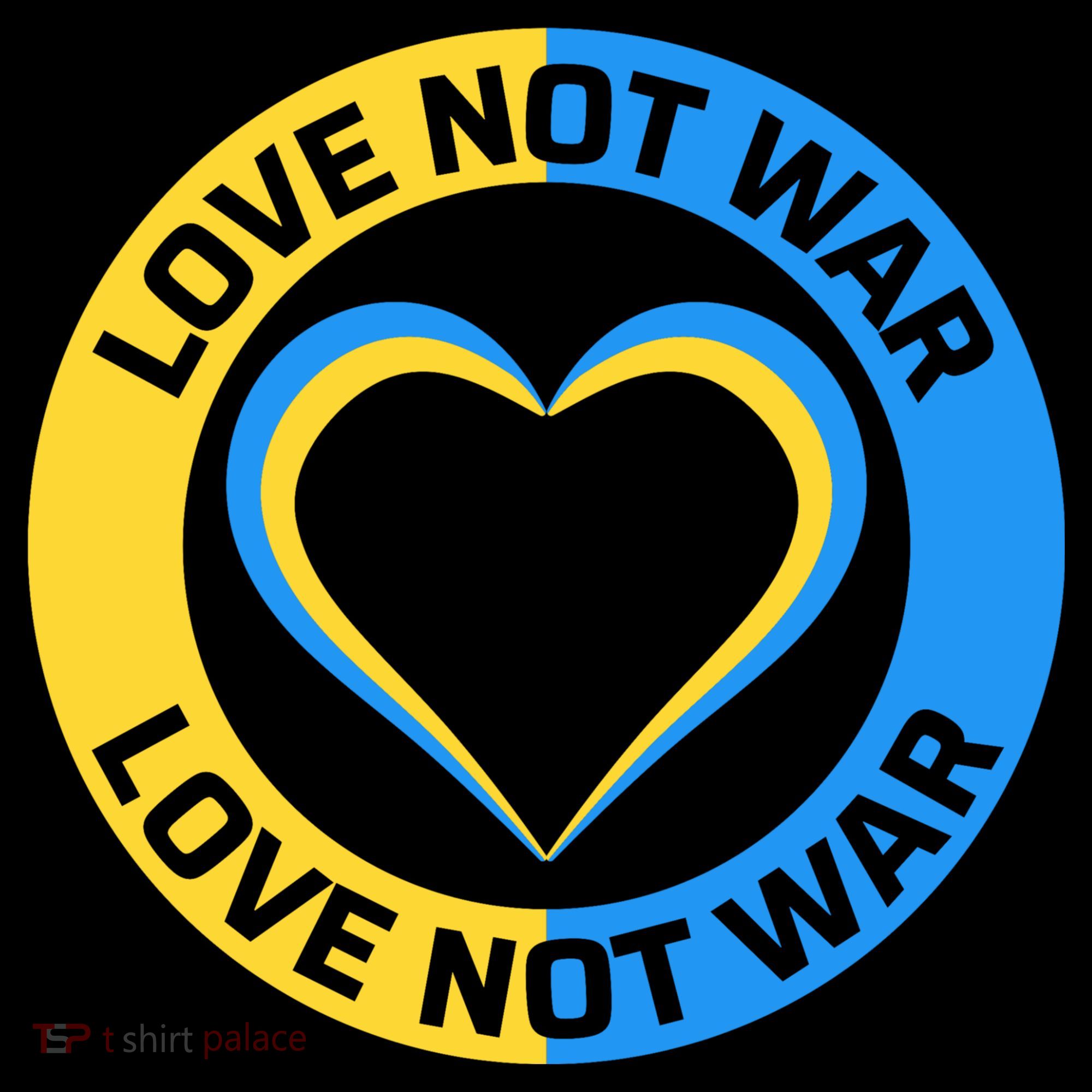 Love Not War For Ukrainian Supporters 5 Coffee Mug