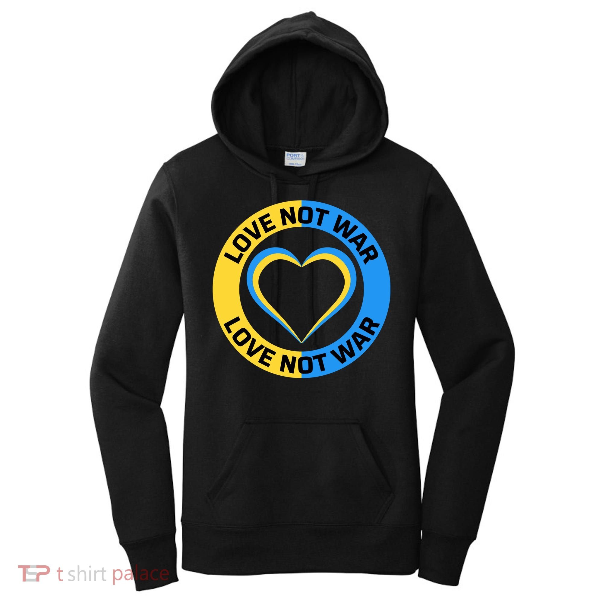 Love Not War For Ukrainian Supporters 5 Women's Hoodie