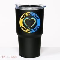 Love Not War For Ukrainian Supporters 5 Tumbler thumb 0