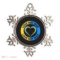 Love Not War For Ukrainian Supporters 5 Ornament thumb 0