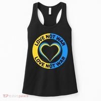 Love Not War For Ukrainian Supporters 5 Women's Tank Top thumb 0