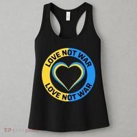 Love Not War For Ukrainian Supporters 5 Women's Tank Top thumb 3