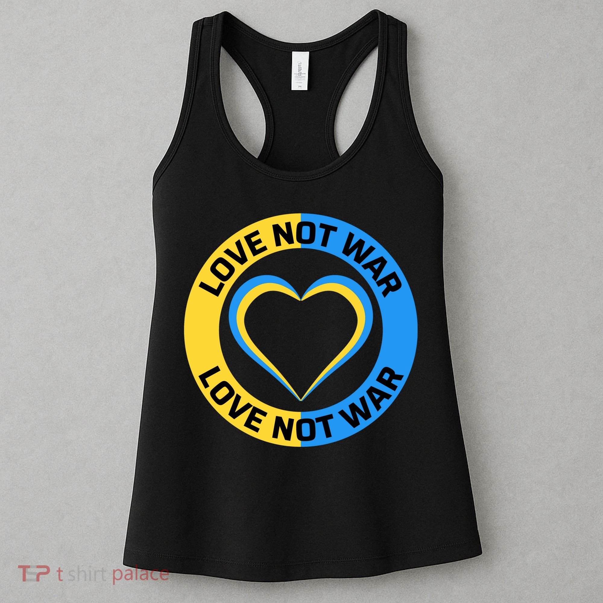 Love Not War For Ukrainian Supporters 5 Women's Tank Top
