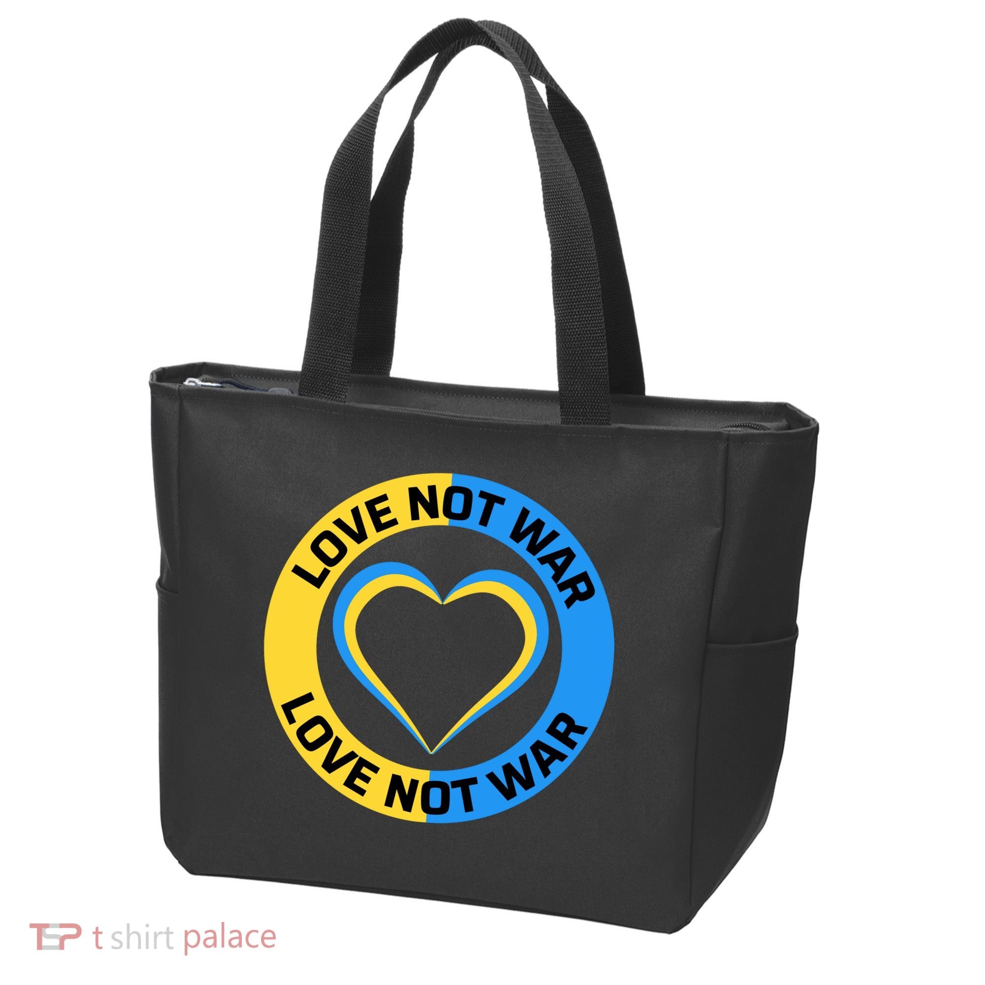 Love Not War For Ukrainian Supporters 5 Tote Bag