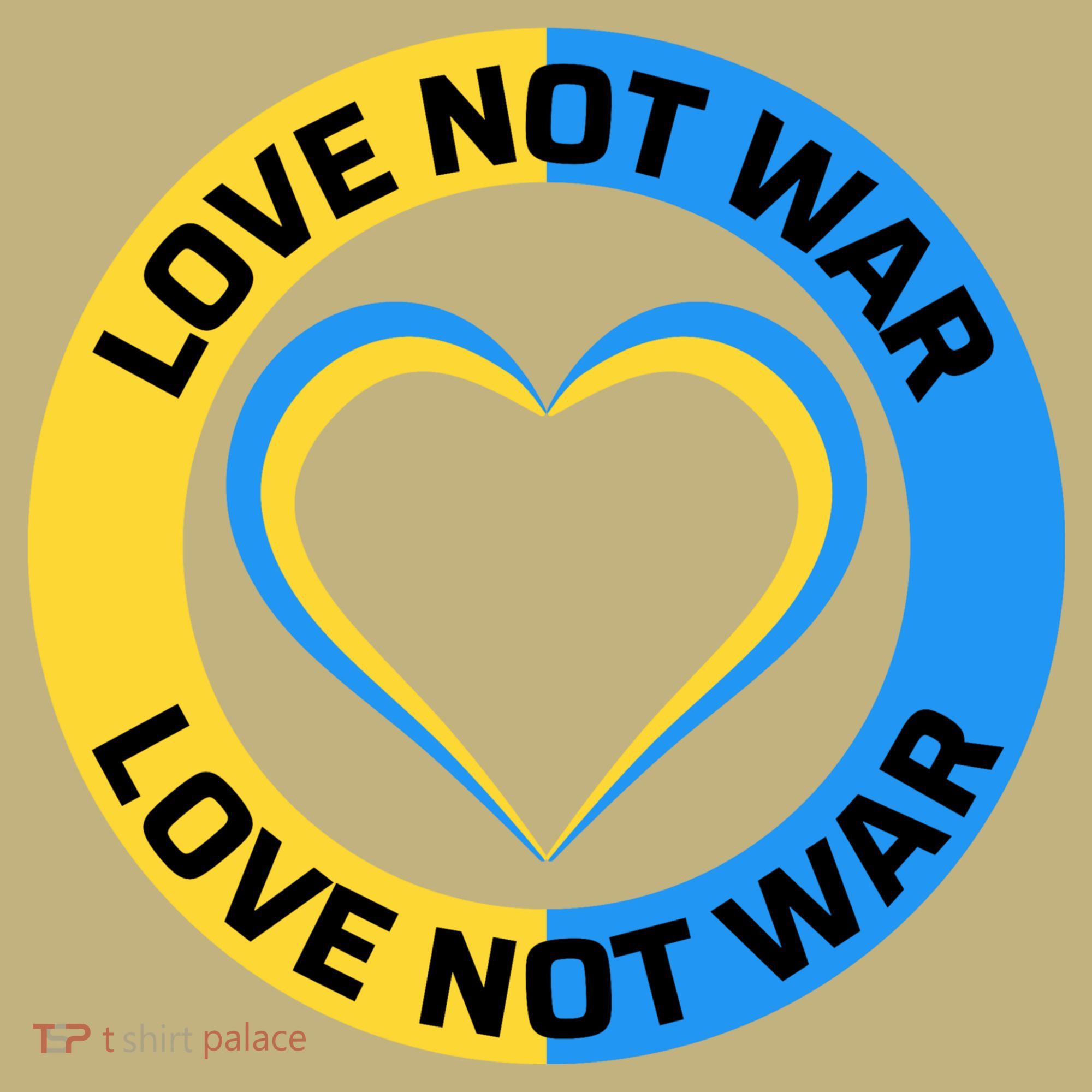 Love Not War For Ukrainian Supporters 5 Sweatshirt