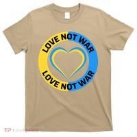 Love Not War For Ukrainian Supporters 5 T-Shirt thumb 0