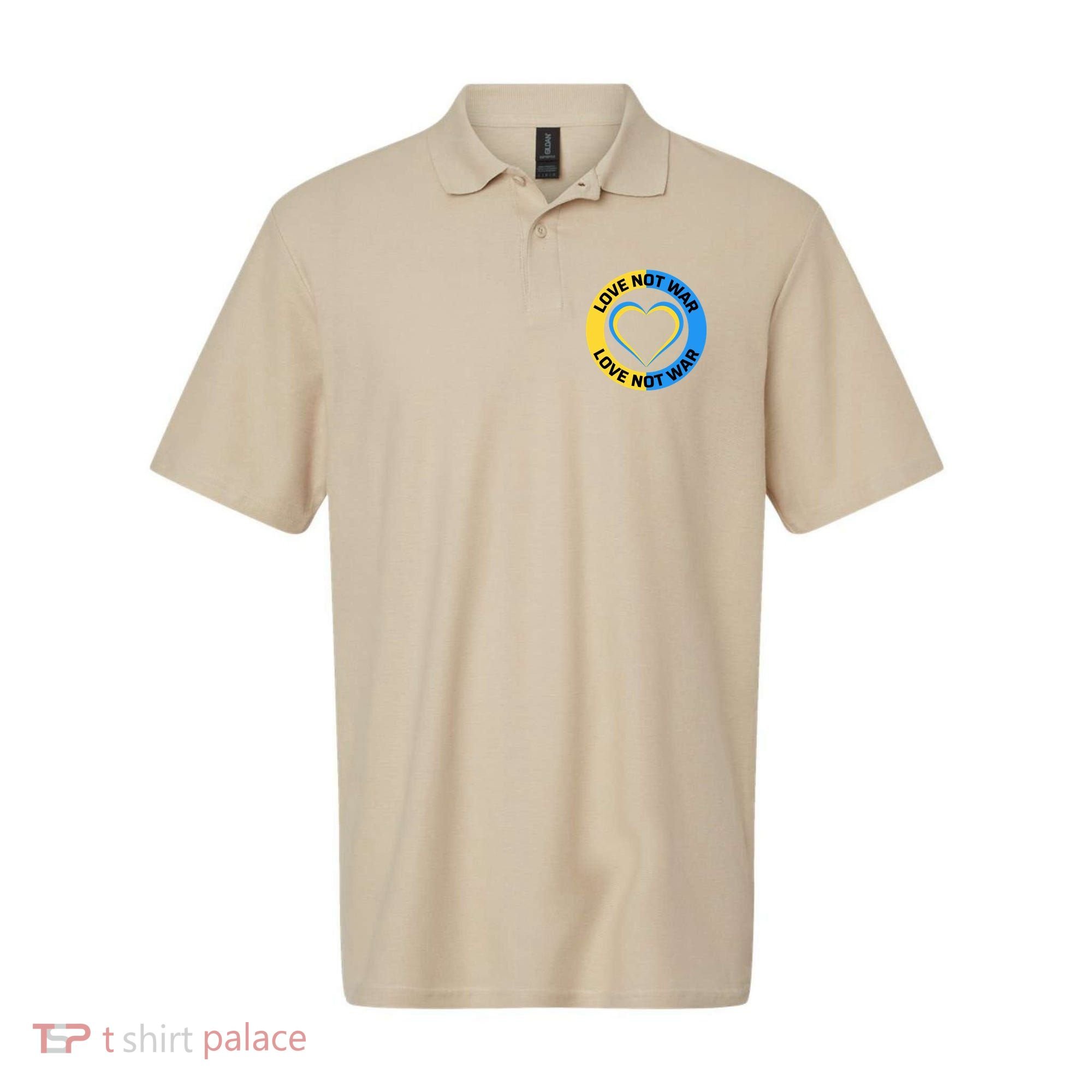Love Not War For Ukrainian Supporters 5 Polo