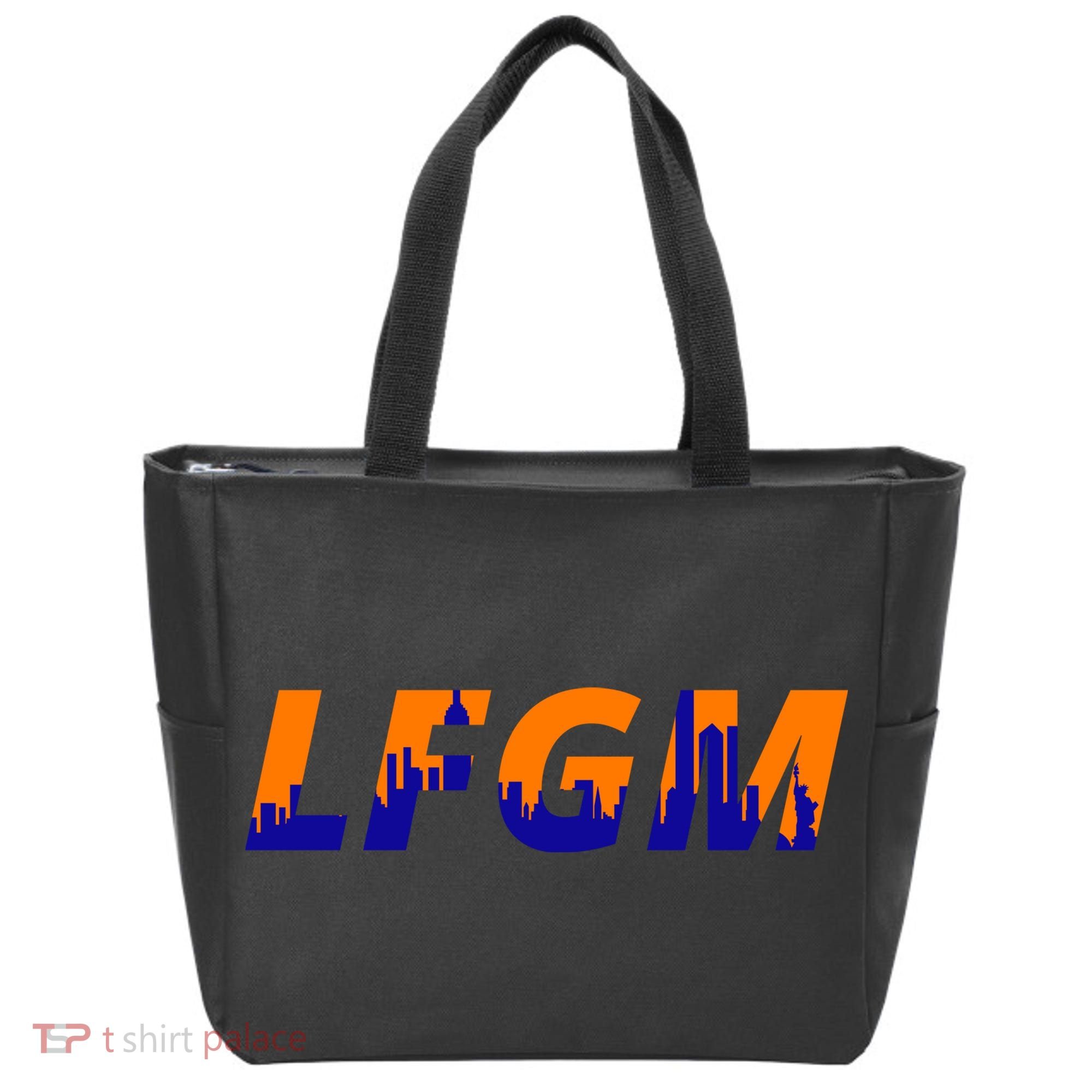 LFGM New York City Skyline Tote Bag