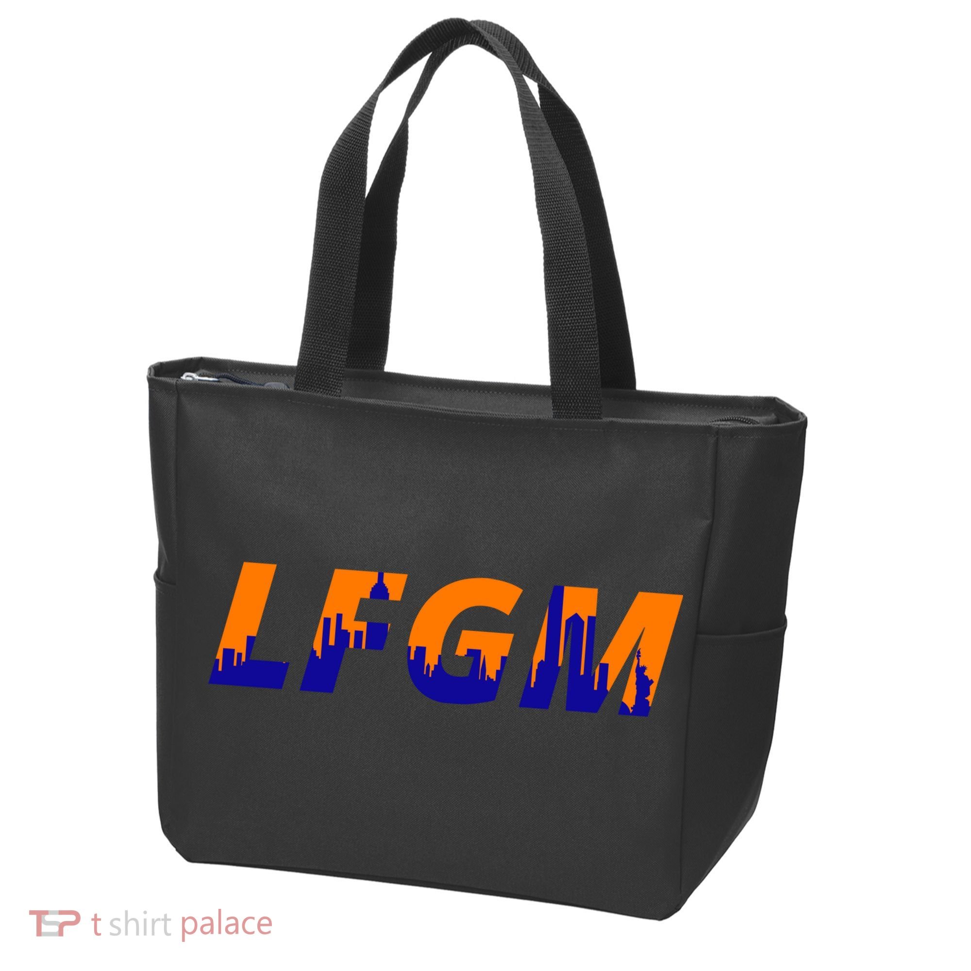 LFGM New York City Skyline Tote Bag