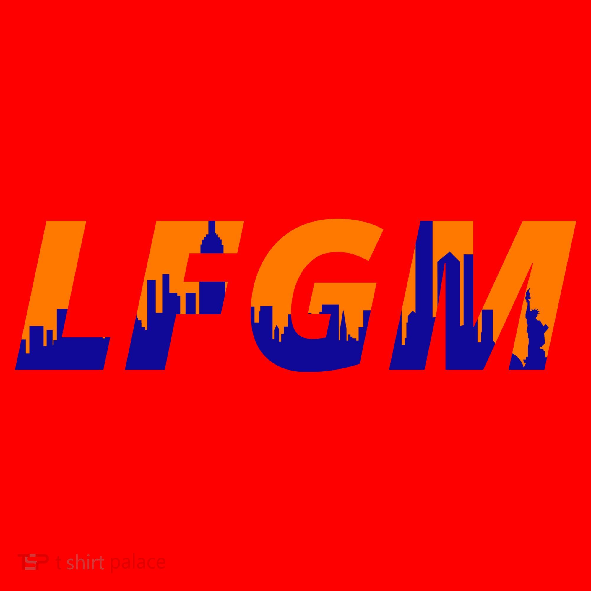 LFGM New York City Skyline Santa Hat