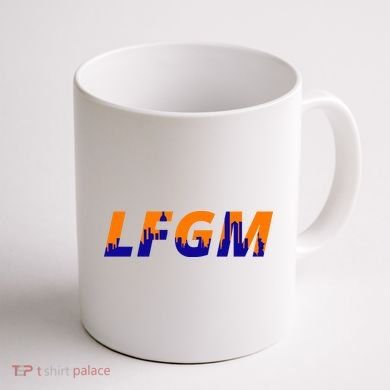 LFGM New York City Skyline Coffee Mug back