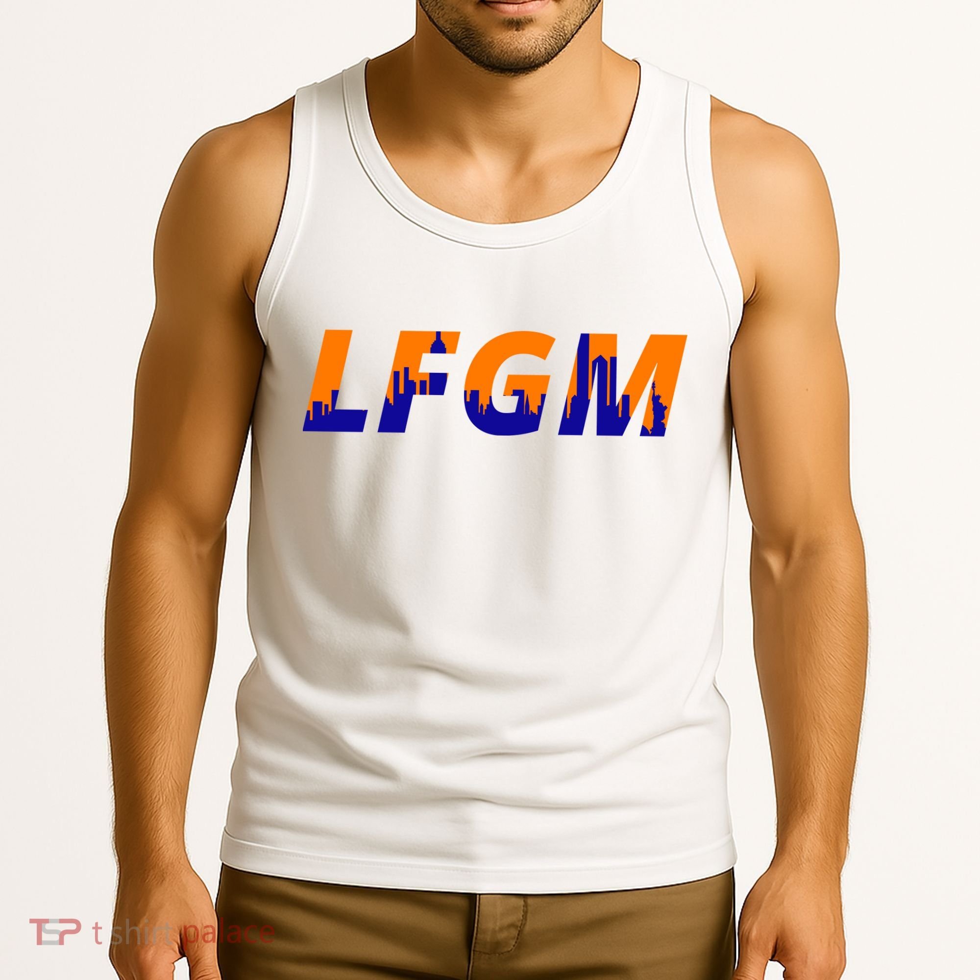 LFGM New York City Skyline Tank Top