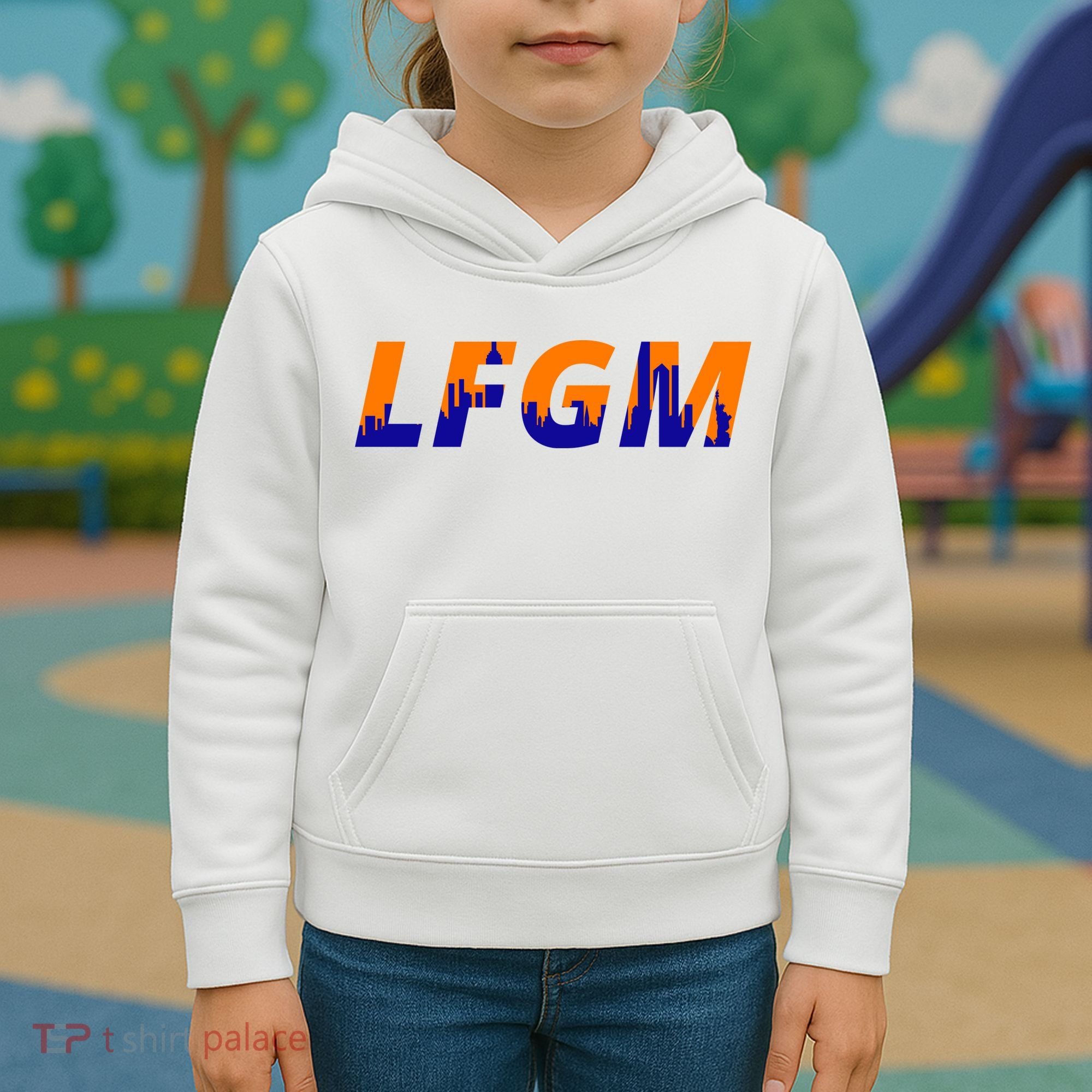 LFGM New York City Skyline Kids Hoodie