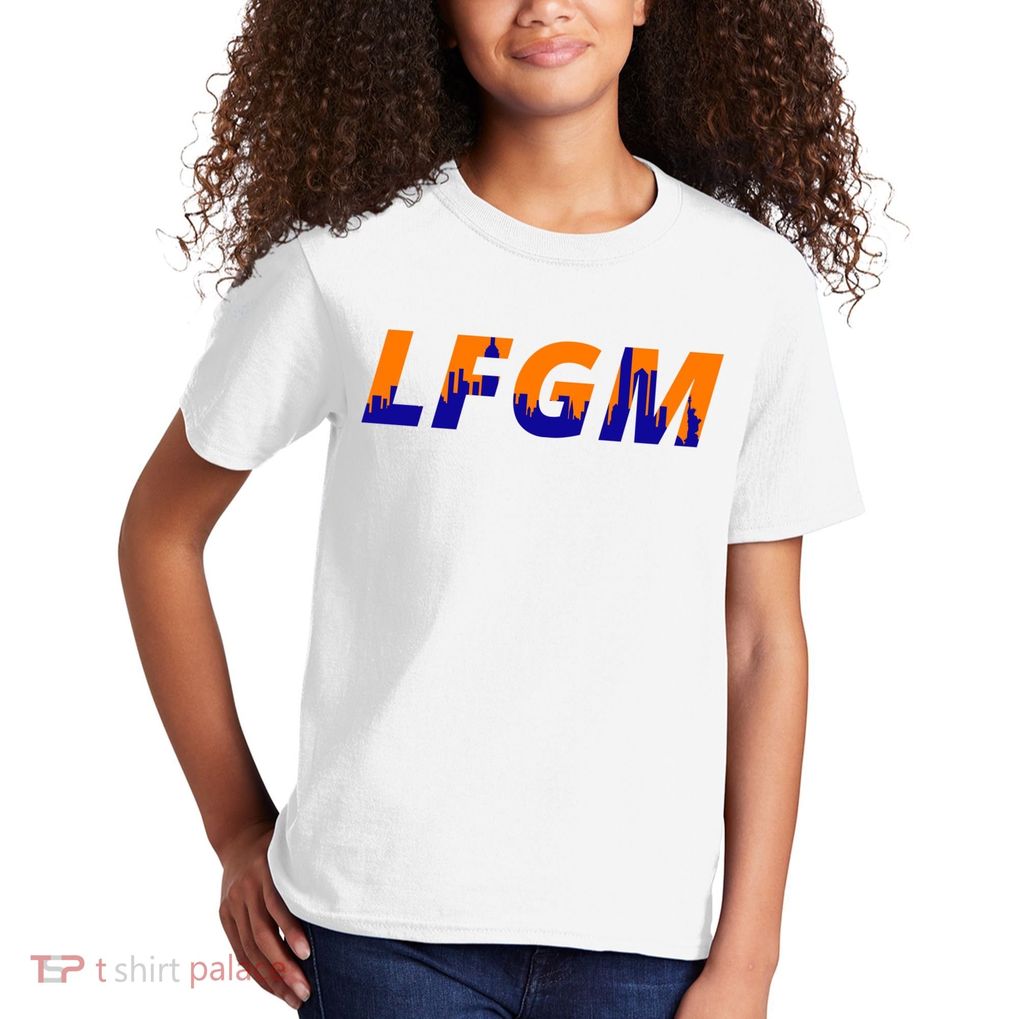 LFGM New York City Skyline Kids T-Shirt