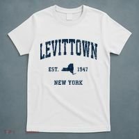 Levittown New York Ny Vintage Athletic T-Shirt thumb 5
