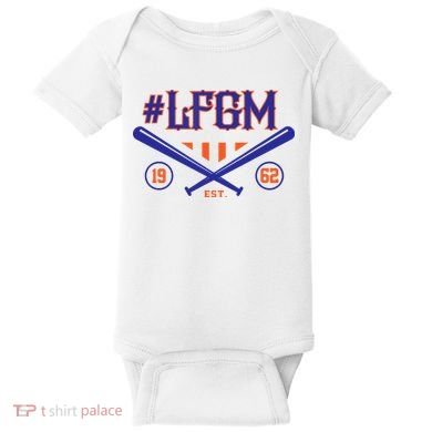 LFGM New York Baseball Est 1962 Baby Bodysuit