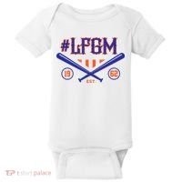 LFGM New York Baseball Est 1962 Baby Bodysuit thumb 0