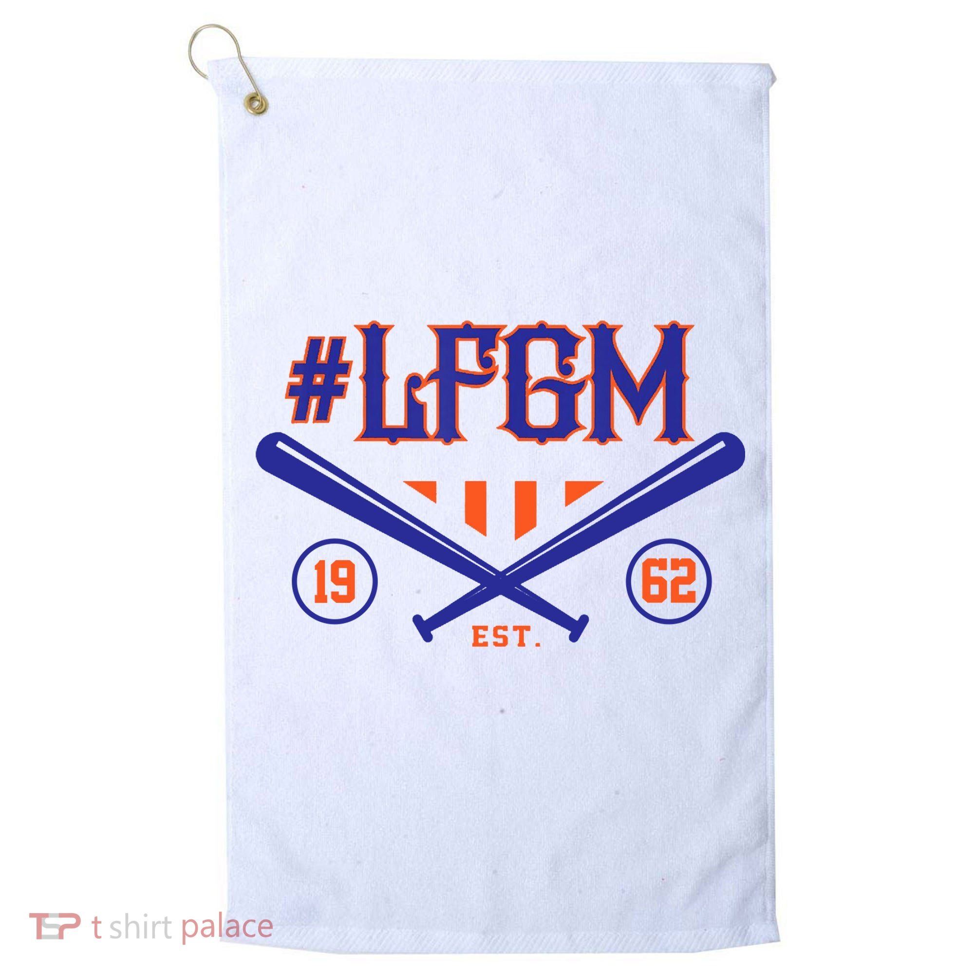 LFGM New York Baseball Est 1962 Golf Towel