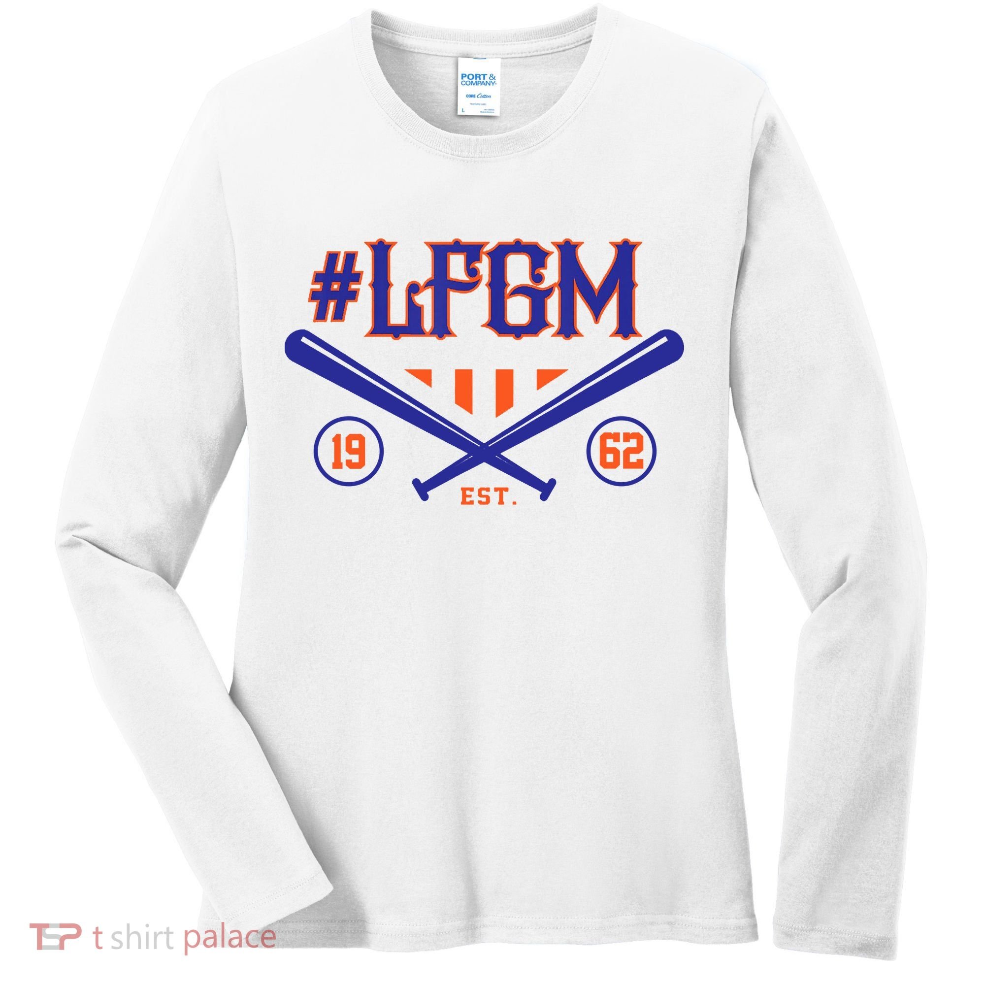 LFGM New York Baseball Est 1962 Women's Long Sleeve Shirt