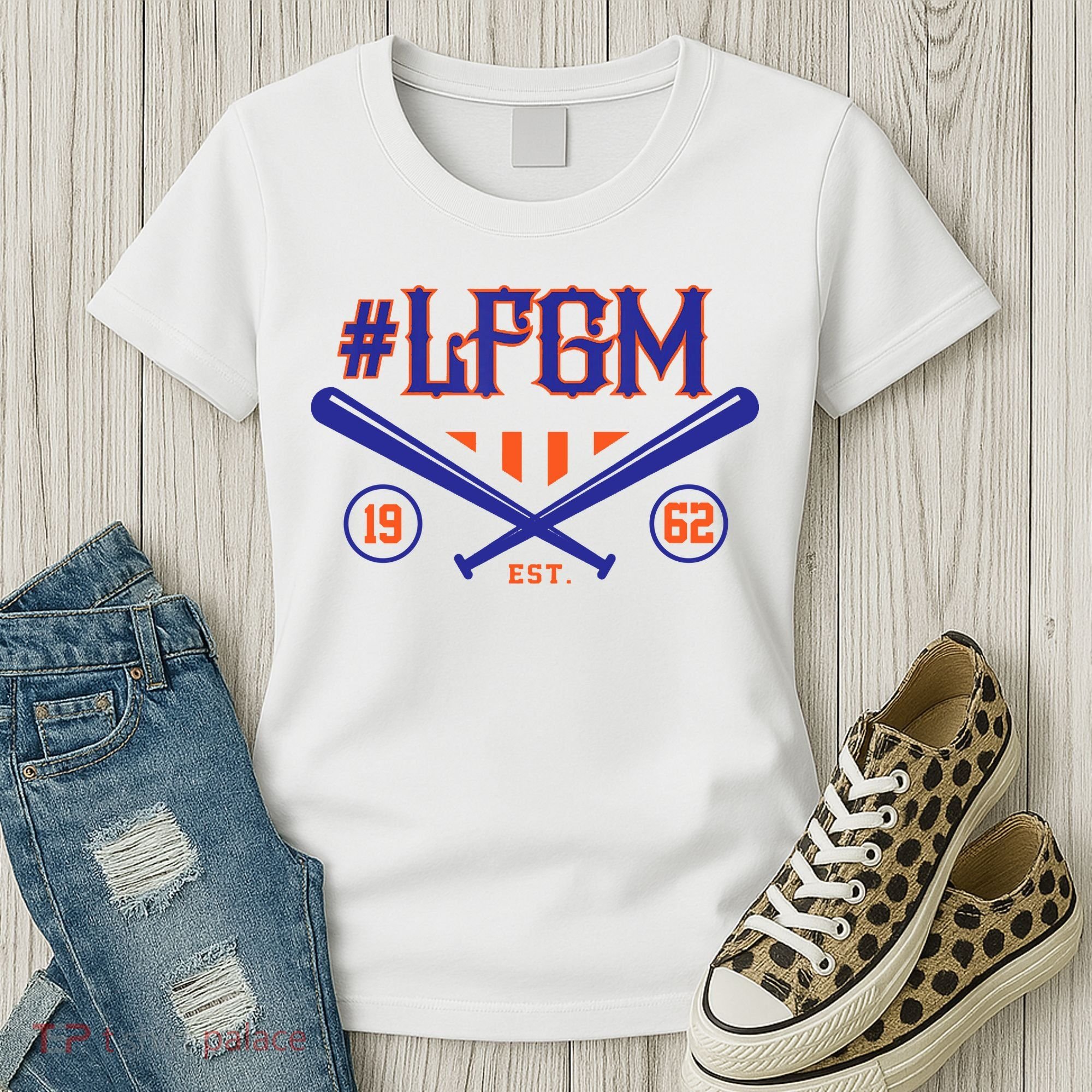 LFGM New York Baseball Est 1962 Women's T-Shirt