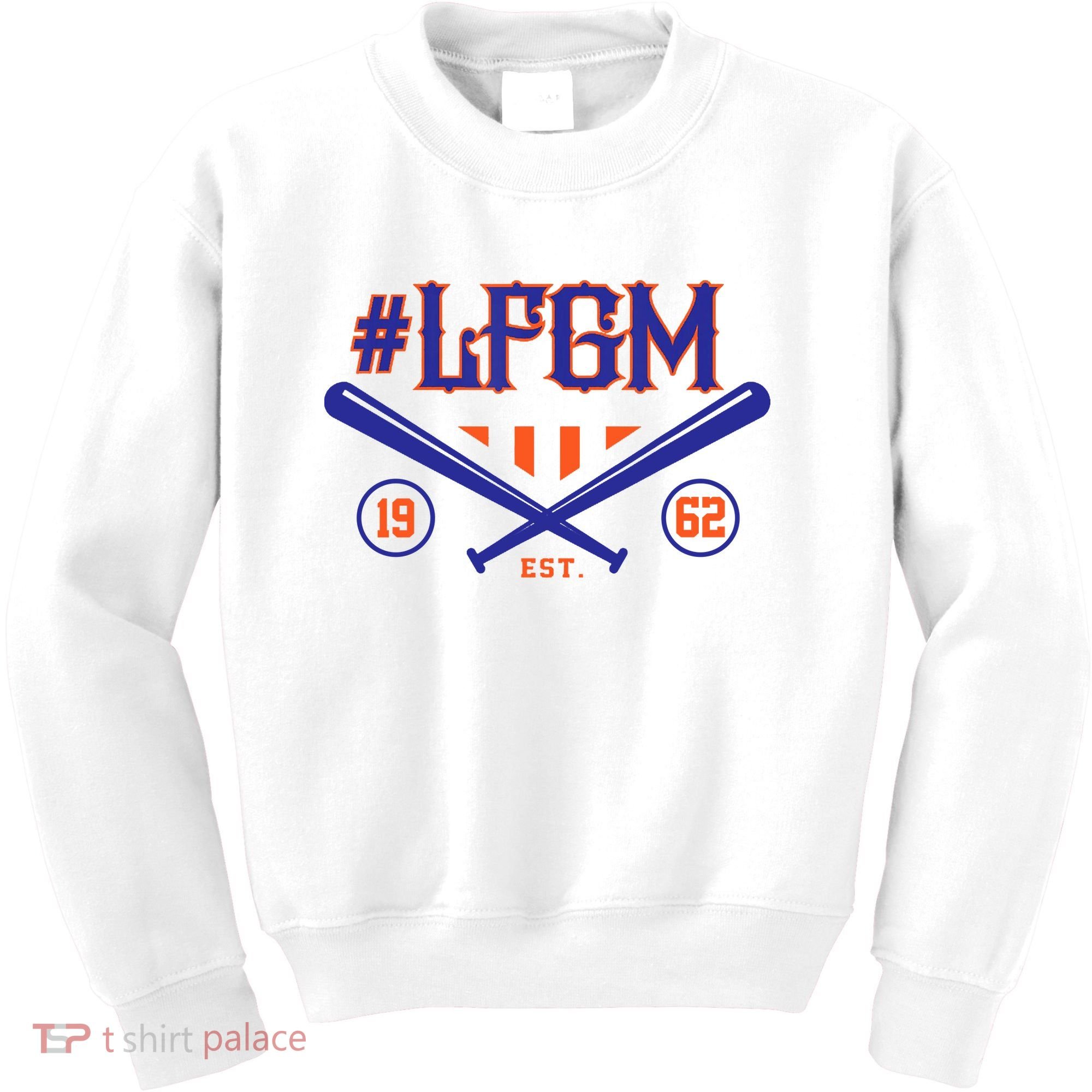 LFGM New York Baseball Est 1962 Kids Sweatshirt