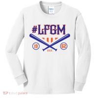 LFGM New York Baseball Est 1962 Kids Long Sleeve Shirt thumb 0