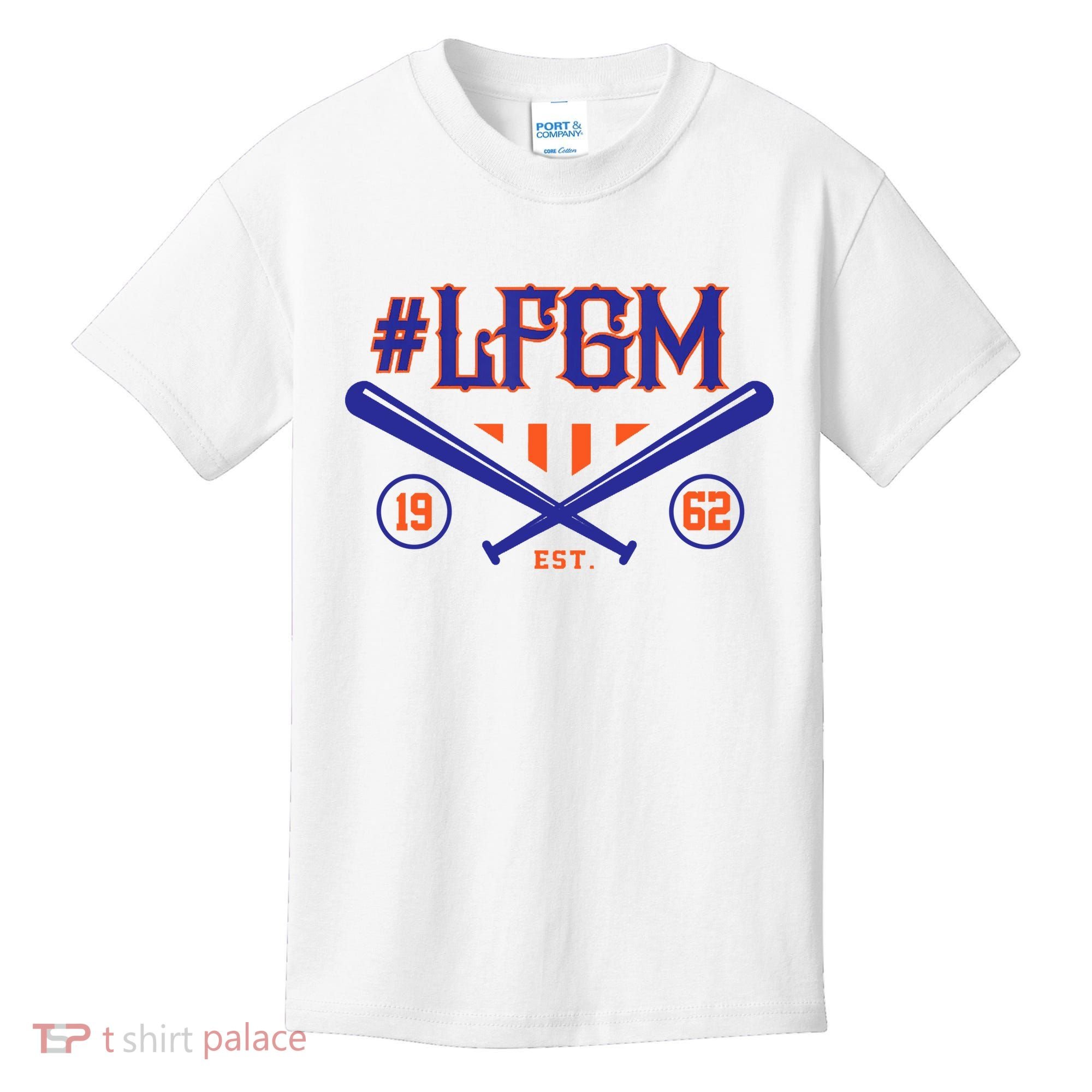LFGM New York Baseball Est 1962 Kids T-Shirt