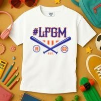 LFGM New York Baseball Est 1962 Kids T-Shirt thumb 3