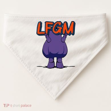Lfgm New York USA-Made Doggie Bandana
