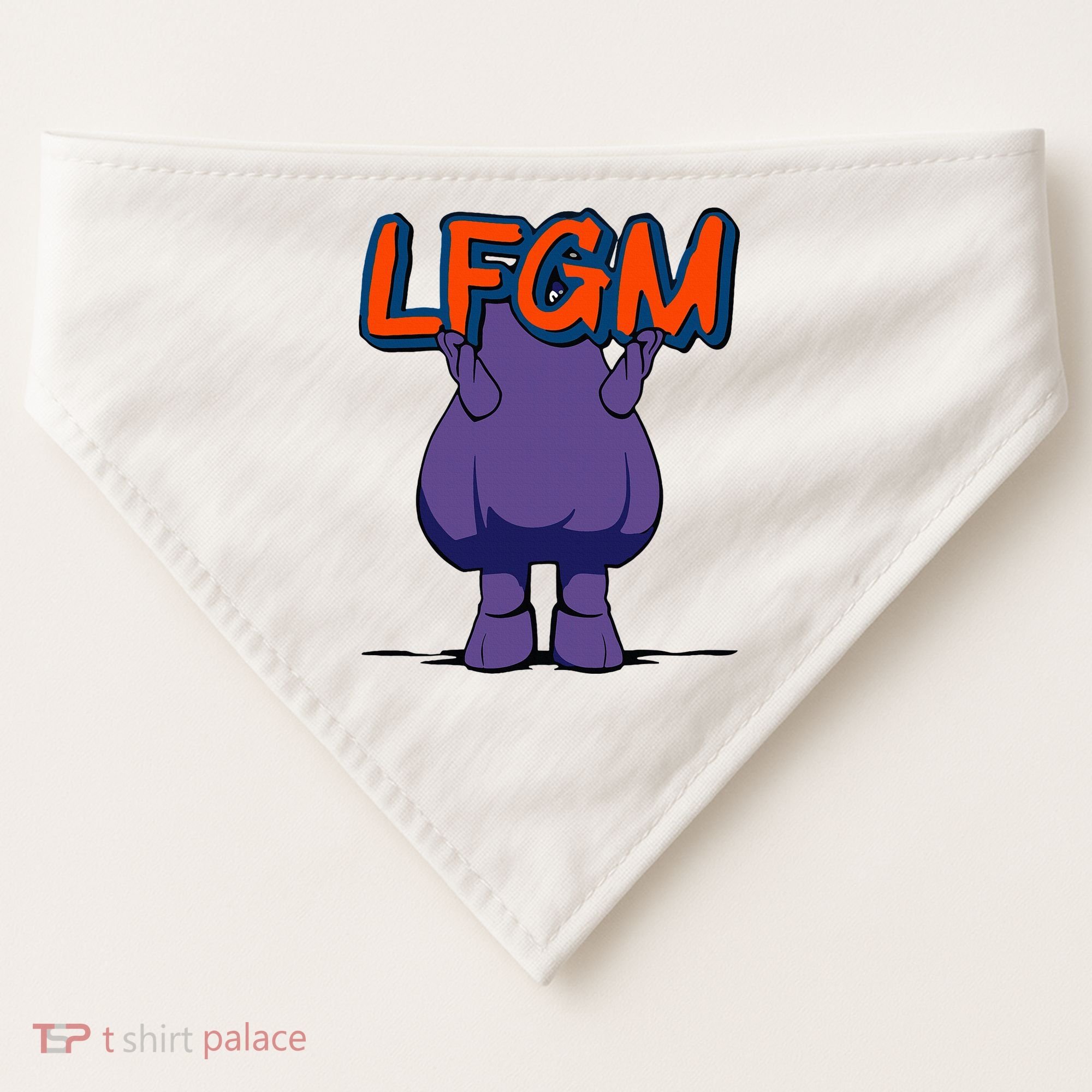 Lfgm New York USA-Made Doggie Bandana